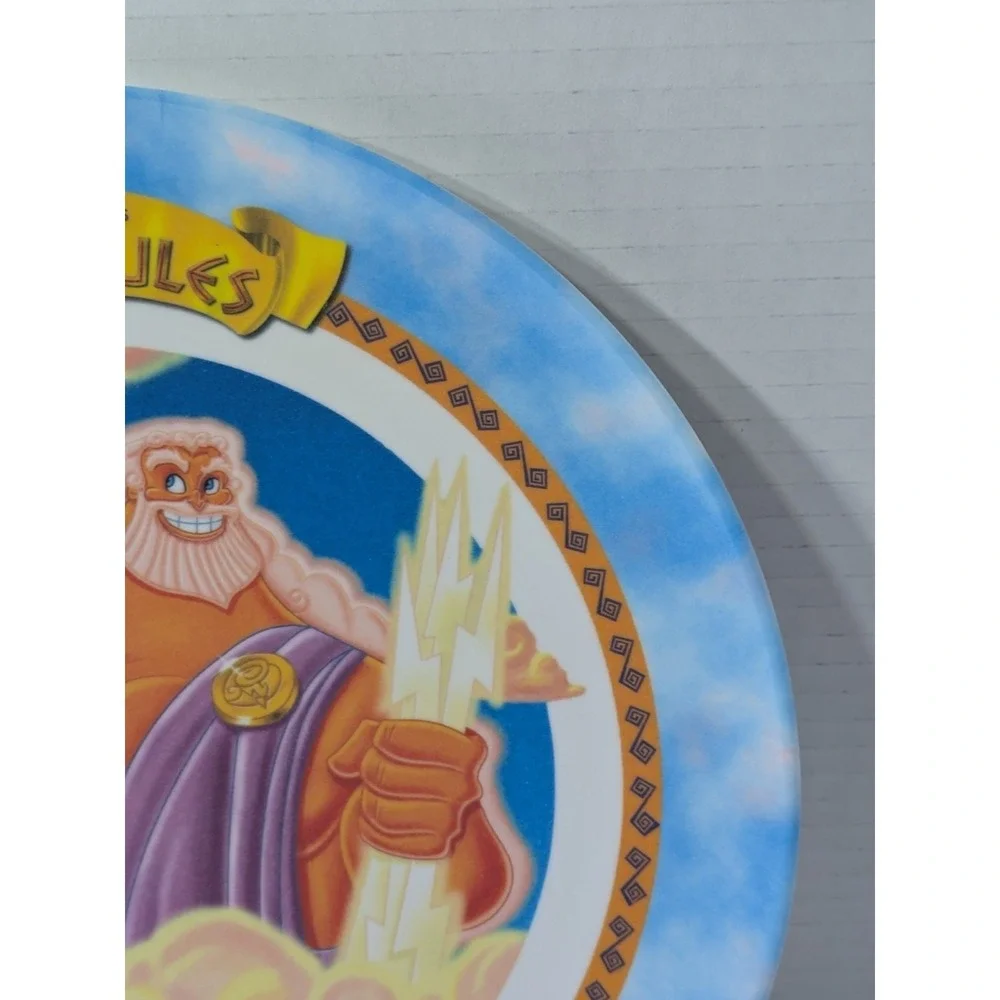 Vintage Disney Sun Coast Hercules Plate 1997 Vintage Promo 9.5